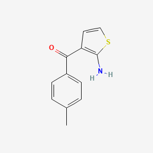 (2-Aminothiophen-3-YL)(P-tolyl)methanone