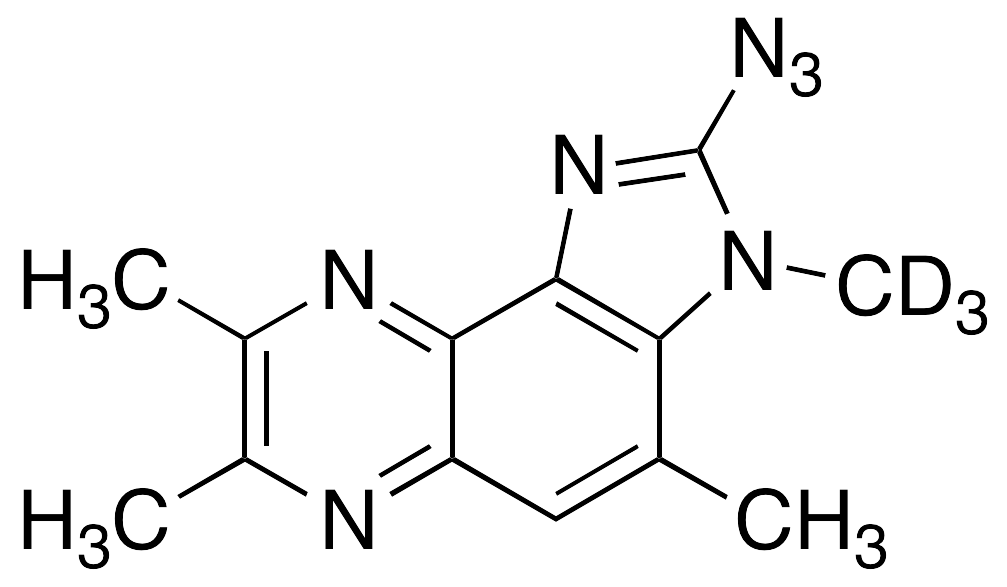 2-Azido-3,4,7,8-tetramethyl-3H-imidazo[4,5-f]quinoxaline-d3
