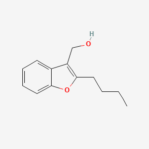 (2-Butyl-1-benzofuran-3-yl)methanol