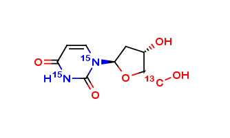 2-Deoxyuridine 13C,15N2