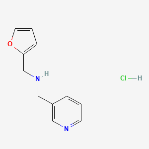 (2-Furylmethyl)(3-pyridinylmethyl)amine hydrochloride