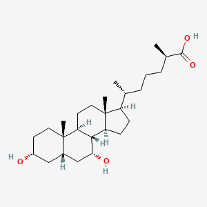 (25R)-3α,7α-dihydroxy-5 β-cholestan-26-oic acid