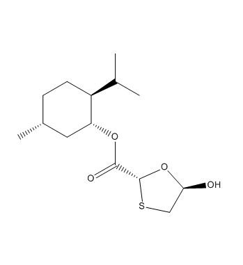 (2R,5R)-5-Hydroxy[1,3]oxathiolane-2-carboxylic Acid L-Menthol Ester,