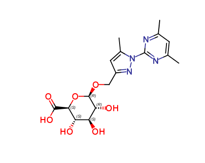 (2S,3S,4S,5R,6R)-6-((1-(4,6-dimethylpyrimidin-2-yl)-5-methyl-1H-pyrazol-3-yl)methoxy)-3,4,5-trihydro