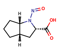 (2S,3aS,6aS)-1-nitrosooctahydrocyclopenta[b]pyrrole-2-carboxylic acid