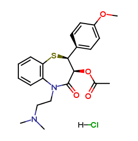 (2S-trans)-Diltiazem Hydrochloride