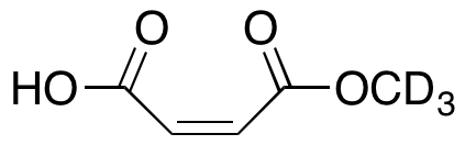 (2Z)-2-Butenedioic Acid 1-Methyl Ester-d3