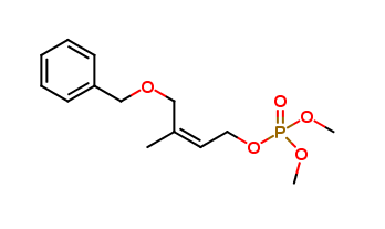 (2Z)-3-Methyl-4-(benzyloxy)-2-buten-1-ol 1-Phosphate Dimethyl Diester