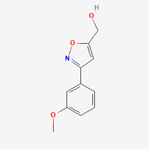(3-(3-Methoxyphenyl)isoxazol-5-yl)methanol