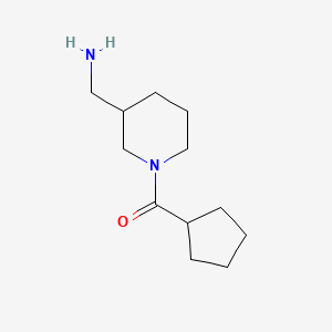 (3-(Aminomethyl)piperidin-1-yl)(cyclopentyl)methanone