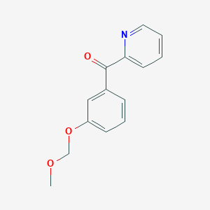 [3-(Methoxymethoxy)phenyl](pyridin-2-yl)methanone
