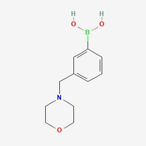 [3-(Morpholin-4-ylmethyl)phenyl]boronic acid hydrochloride