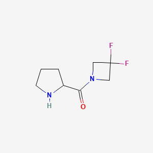 (3,3-Difluoroazetidin-1-yl)(pyrrolidin-2-yl)methanone
