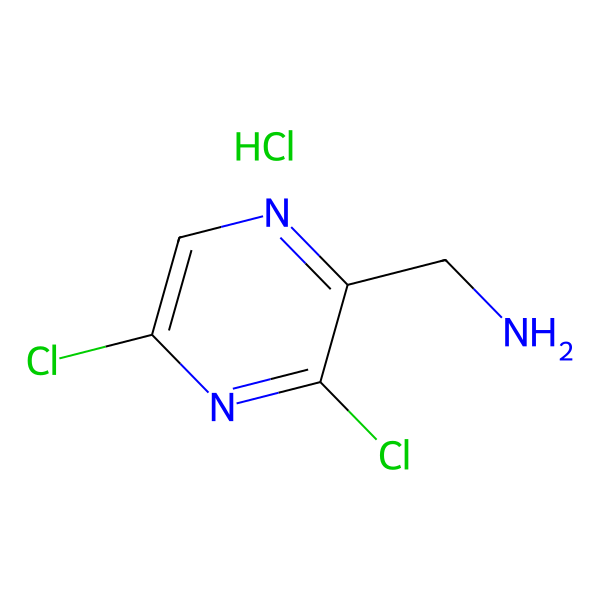 (3,5-Dichloropyrazin-2-yl)methanamine Hydrochloride
