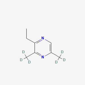 3,5-Dimethyl-2-ethylpyrazine-d6