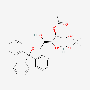 3-Acetyl-1,2-O-isopropylidene-6-O-trityl-α-D-galactofuranose