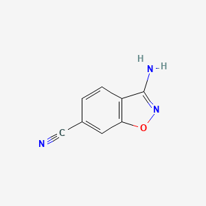 3-Amino-1,2-benzisoxazole-6-carbonitrile