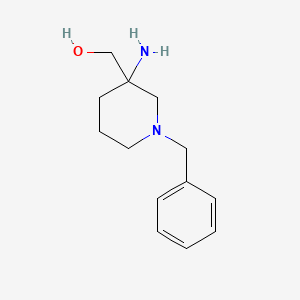 (3-Amino-1-benzylpiperidin-3-yl)methanol