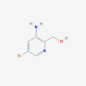 (3-Amino-5-bromopyridin-2-yl)methanol