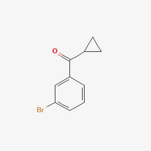 (3-Bromophenyl)(cyclopropyl)methanone