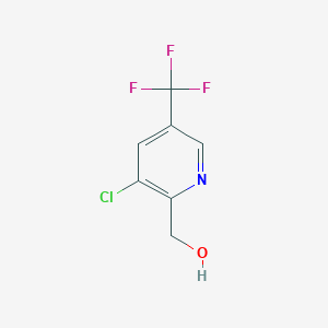 [3-Chloro-5-(trifluoromethyl)-2-pyridinyl]methanol