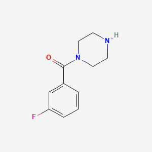 (3-Fluoro-phenyl)-piperazin-1-yl-methanone