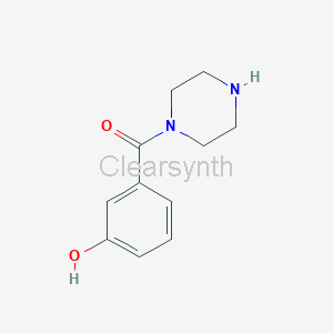 (3-Hydroxyphenyl)(piperazin-1-yl)methanone