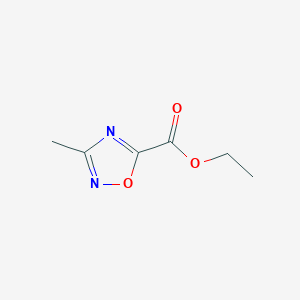 3-Methyl-[1,2,4]oxadiazole-5-carboxylic acid ethyl ester