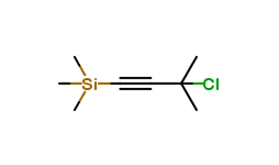 (3-chloro-3-methylbut-1-ynyl)trimethyl silane