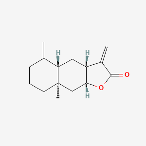 (3AR,4aS,8aR,9aR)-8a-methyl-3,5-dimethylenedecahydronaphtho[2,3-b]furan-2(3H)-one