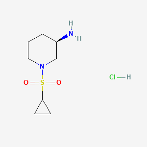 (3R)-1-(cyclopropanesulfonyl)piperidin-3-amine hydrochloride