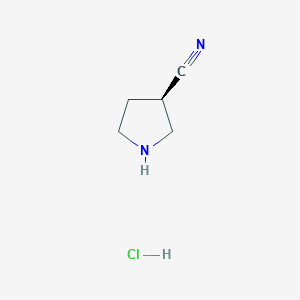 (3R)-pyrrolidine-3-carbonitrile hydrochloride