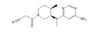 (3R,4R)-3-[(6-Amino-4-pyrimidinyl)methylamino]-4-methyl-β-oxo-1-piperidinepropanenitrile