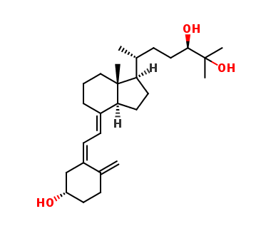 (3R,6R)-6-((1R,3aS,7aR,E)-4-((Z)-2-((S)-5-hydroxy-2-methylenecyclohexylidene)ethylidene)-7a-methyloctahydro-1H-inden-1-yl)-2-methylheptane-2,3-diol
