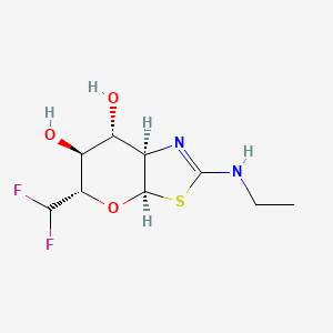 (3aR,5S,6S,7R,7aR)-5-(Difluoromethyl)-2-(ethylamino)-3a,6,7,7a-tetrahydro-5H-pyrano[3,2-d]thiazole-6