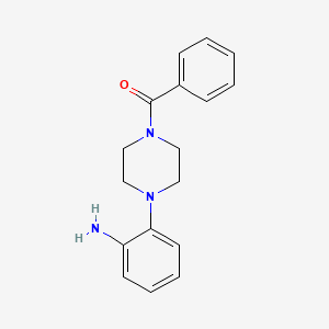 [4-(2-Aminophenyl)piperazin-1-yl](phenyl)methanone