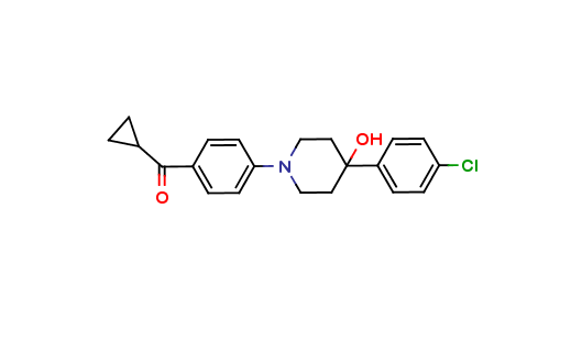 [4-[4-(4-Chlorophenyl)-4-hydroxy-1-piperidinyl]phenyl]cyclopropylmethanone