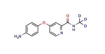 [4-(4-Aminophenoxy)(2-pyridyl)]-N-(methyl-d3)carboxamide