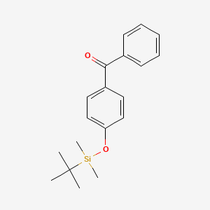(4-(tert-Butyldimethylsilanyloxy)phenyl)phenylmethanone