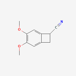 4,5-Dimethoxy-1-benzocyclobutenecarbonitrile