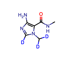 4-Amino-N,1-dimethyl-5-imidazolecarboxamide-d3
