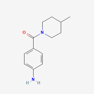 (4-Amino-phenyl)-(4-methyl-piperidin-1-yl)-methanone