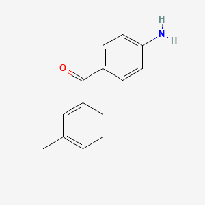 (4-Aminophenyl)(3,4-dimethylphenyl)methanone