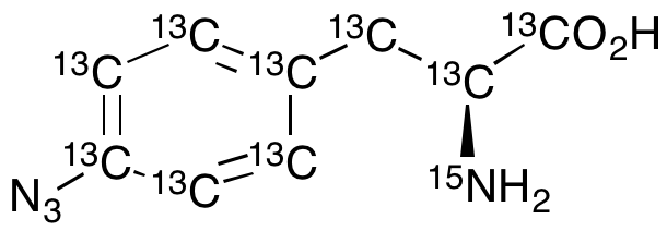 4-Azido-L-phenylalanine-13C9,15N