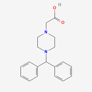 (4-Benzhydryl-piperazin-1-yl)-acetic acid