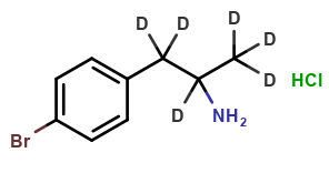 4-Bromo Amphetamine-d6 Hydrochloride	