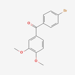 (4-Bromophenyl)(3,4-dimethoxyphenyl)methanone