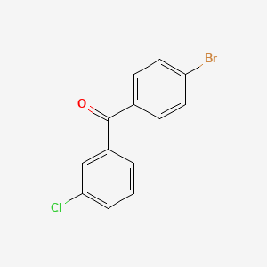 (4-Bromophenyl)(3-chlorophenyl)methanone