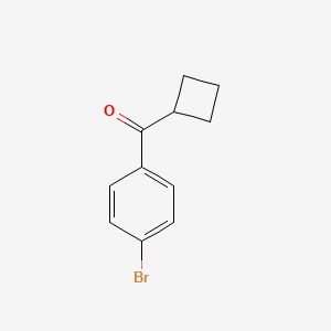 (4-Bromophenyl)(cyclobutyl)methanone