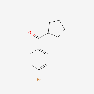 (4-Bromophenyl)(cyclopentyl)methanone
